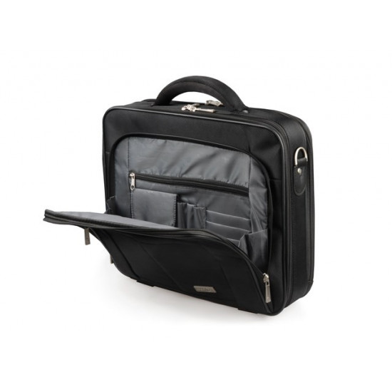 NATEC Boxer 39.6 cm (15.6) Briefcase Black