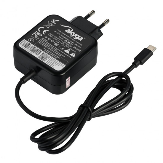 Akyga AK-ND-70 Notebook AC Adapter 20V/3 - 3.25A 65W USB type C