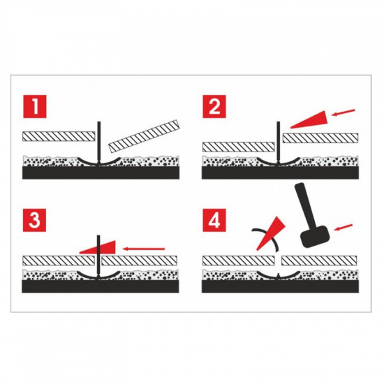 AWTOOLS AW30366 flooring spacer 400 pc(s)