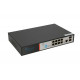 Extralink VICTOR | Switch PoE | 8x Gigabit PoE/PoE+, 2x SFP, 1x Port Konsolowy, 150W, Zarządzalny