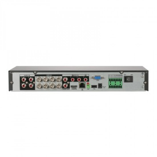 Dahua Analog DVR 128 Mbps, H.265/H.265+ compression, AI encoding, 8 channels (HDCVI, AHD, TVI, CVBS), XVR5108HE-4KL-I3