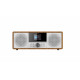 Denver MIR-270DW Stereo System with Dark Wood Internet Radio