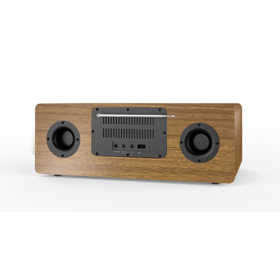 Denver MIR-270DW Stereo System with Dark Wood Internet Radio