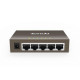 Tenda TEG1005D network switch Unmanaged Gigabit Ethernet (10/100/1000) Grey