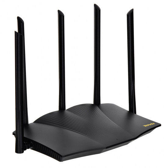 Tenda TX12 PRO wireless router Fast Ethernet Dual-band (2.4 GHz / 5 GHz) Black