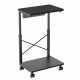 CPU Trolley Stand with NanoRS Shelf, 80kg max, Adjustable Height 550~850mm, RS430