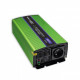 Qoltec Monolith power adapter/inverter Auto 600 W Green