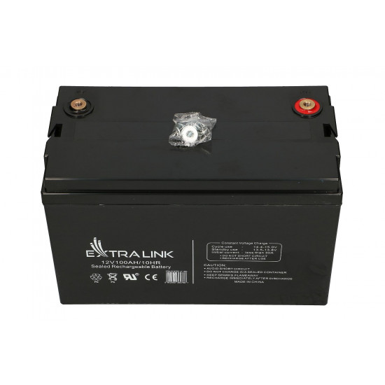 Extralink Accumulator AGM 12V 100Ah maintenance free