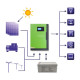 Qoltec 53886 Hybrid Solar Inverter Off-Grid 3,5kW | 100A | 24V | MPPT | Sinus