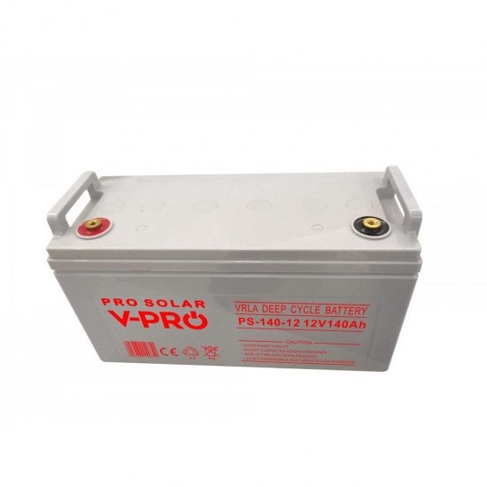 DEEP CYCLE VPRO SOLAR 12v 140 Ah VRLA UNATTACHED BATTERY