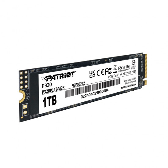 SSD PATRIOT VIPER P320 M.2 PCI-Ex4 NVMe 1TB 3GB/S (P320P1TBM28)