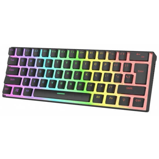 Wired mechanical keyboard - Rampage RADIANT K11 Black RGB