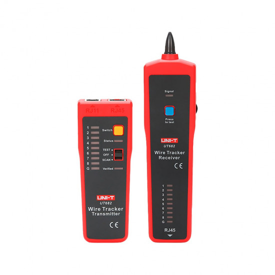 Wire pair finder with cable tester RJ-45 Uni-T UT682