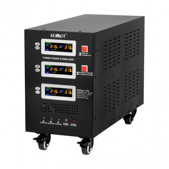 KEMOT PROavr-15k Automatic Three Phase Voltage Stabilizer