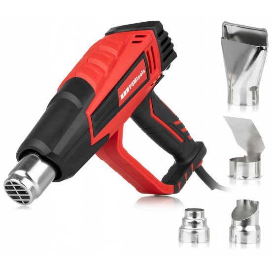 Electric heat gun 2000 W, set