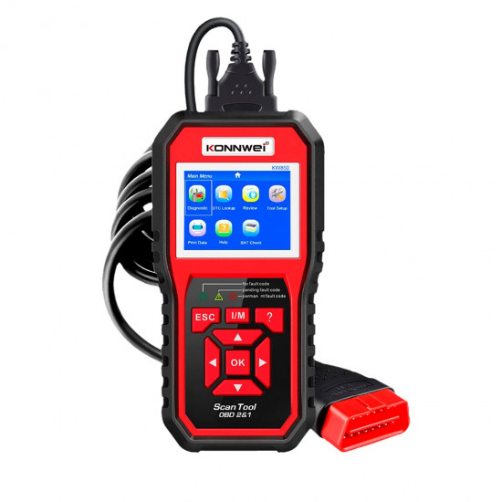 Diagnostic Meter, OBD2 Scanner Konnwei KW850