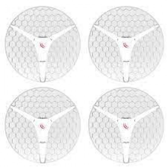 Mikrotik LHG XL 5 ac (4pcs) 867 Mbit/s White Power over Ethernet (PoE)