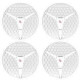 Mikrotik LHG XL 5 ac (4pcs) 867 Mbit/s White Power over Ethernet (PoE)