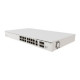 MikroTik Cloud Router Switch | CRS320-8P-8B-4S+RM with RouterOS v7, 2U rackmount Enclosure | No Wi-Fi | 1000 Mbit/s | Ethernet LAN (RJ-45) ports 17 | Mesh Support No | MU-MiMO No | No mobile broadband