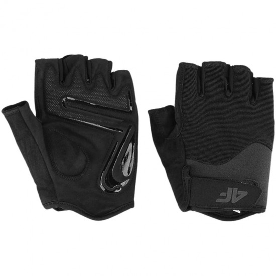 4F FNK U121 Cycling Gloves Deep Black 4FWSS24AFGLU121 20S XS