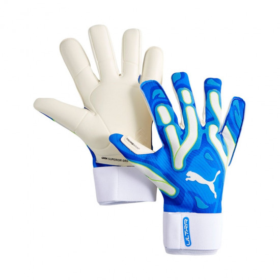 Puma Ultra Ultimate Hybrid Sun Goalkeeper Gloves Blue 41858 02 10.5