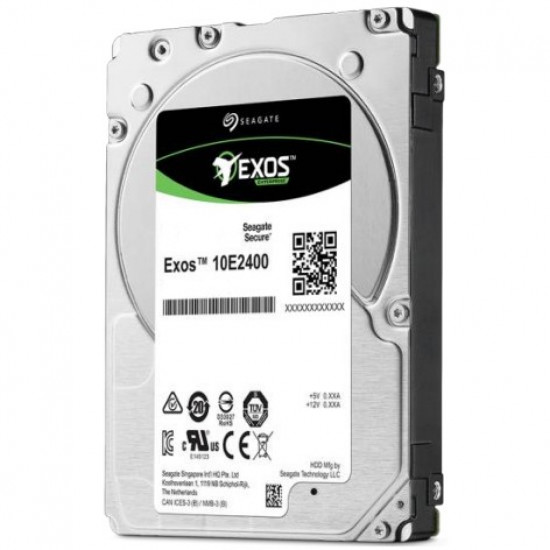 2,5 SEAGATE EXOS 10E2400 Ent.Perf. 10K 1.8TB w/Enhanced Cache HDD 512e/4Kn FastFormat 10000rpm 256MB cache SAS 12Gb/s 6,4cm 2,5Zoll SED