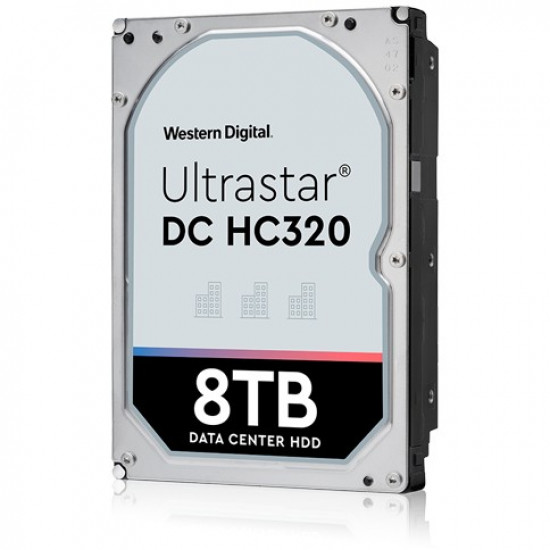 WESTERN DIGITAL Ultrastar DC HC320 8,9cm 3,5Zoll 26.1MM 8000GB 256MB 7200RPM SATA ULTRA 512E TCG