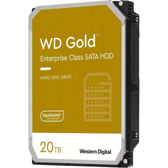 WD Gold 20TB HDD SATA 6Gb/s Enterprise 8.89cm 3.5Zoll 512MB cache