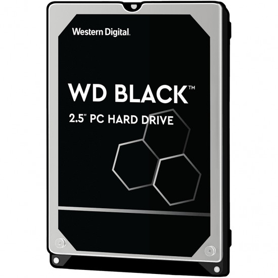 WD Black Mobile 500GB HDD 7200rpm SATA serial ATA 6Gb/s 64MB cache 2.5 inch 7mm Heigth RoHS compliant internal Bulk