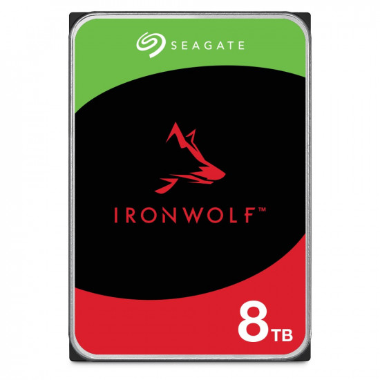 Seagate IronWolf ST8000VN002 internal hard drive 8 TB 5400 RPM 256 MB 3.5 Serial ATA III