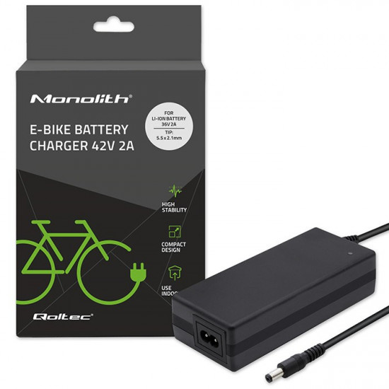 QOLTEC 50761 Charger for e-bike batter