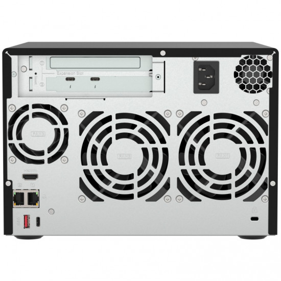 QNAP TVS-h674T-i5-32G Intel Core i5-12400 120TB 6xWestern Digital WD201KFGX 5 Years ARP Assembly + Test