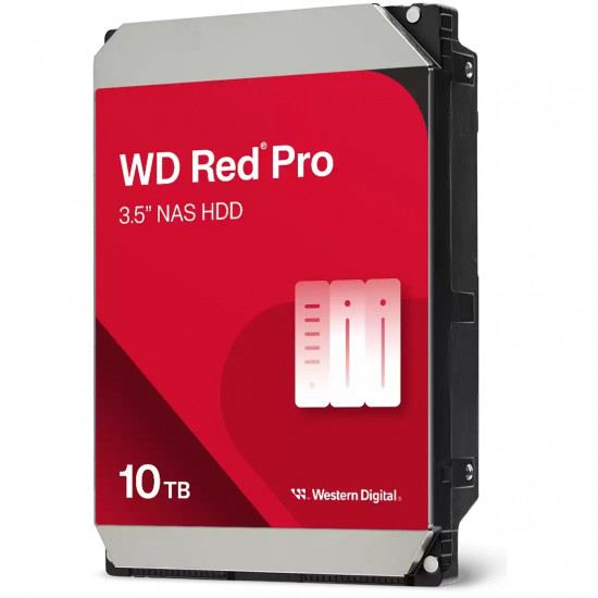 WD Red Pro 10TB SATA 6Gb/s 512MB Cache Internal 8,9cm 3,5Zoll 24x7 7200rpm