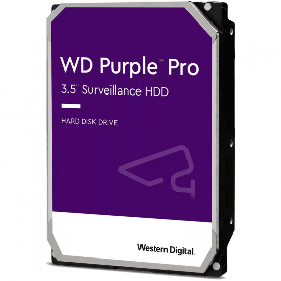 WD Purple Pro 18TB SATA 6Gb/s HDD 8,89cm 3,5Zoll internal 7200Rpm 512MB Cache 24x7 Bulk