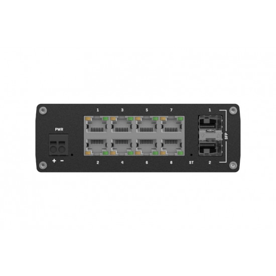 Teltonika TSW212 Managed L2 Gigabit Ethernet (10/100/1000) Black