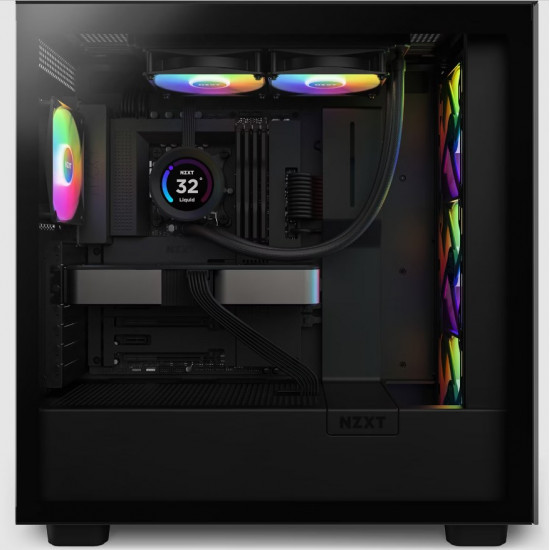 NZXT Kraken Elite 240 RGB Processor All-in-one liquid cooler 12 cm Black 1 pc(s)