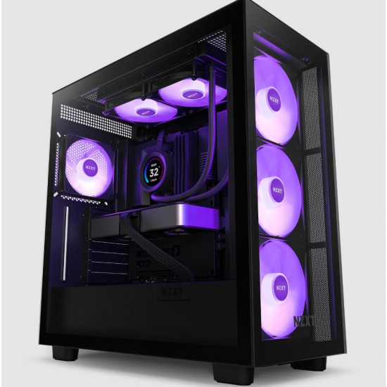 NZXT Kraken Elite 240 RGB Processor All-in-one liquid cooler 12 cm Black 1 pc(s)