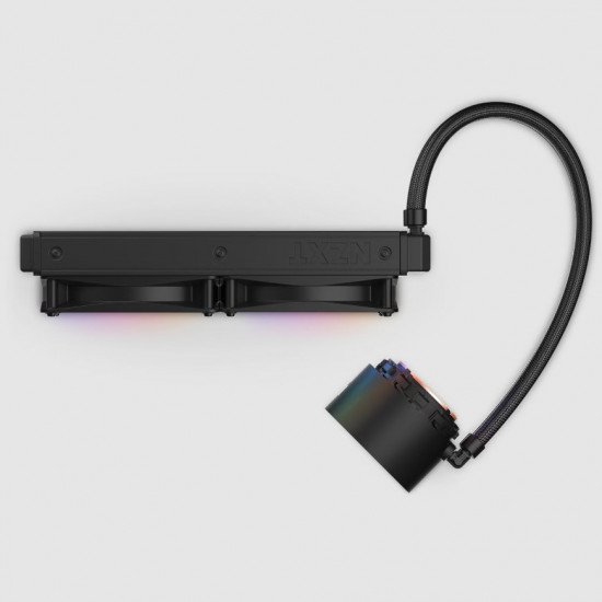 NZXT Kraken Elite 240 RGB Processor All-in-one liquid cooler 12 cm Black 1 pc(s)