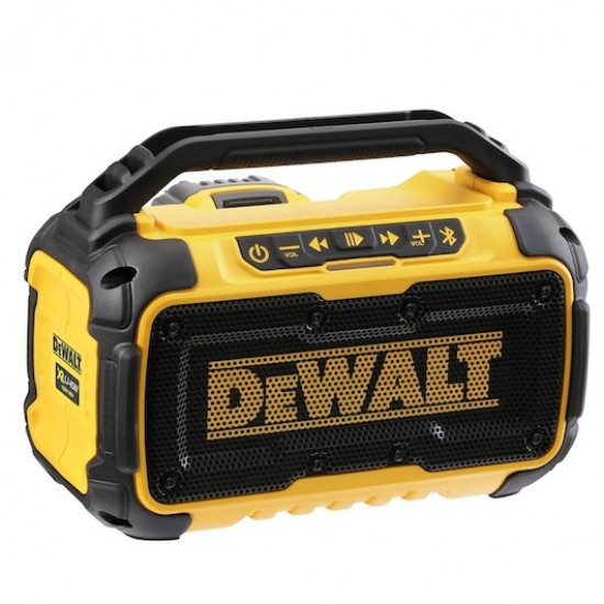 Speaker Dewalt DeWalt DCR011 XJ, speaker (yellow/black, Bluetooth, jack, USB)