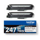 Brother TN247BK TWIN - 2 pakker - Hojt