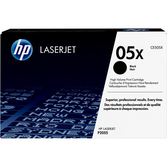 HP 05X Schwarz LaserJet Tonerpatrone