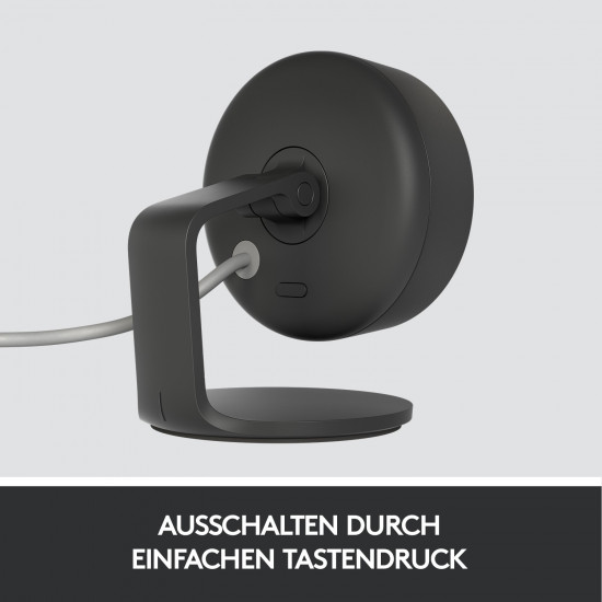 Logitech Circle View Netzwerkkamera indoor outdoor Bewegungsmelder 1920x1080 Wi-Fi Speaker Black