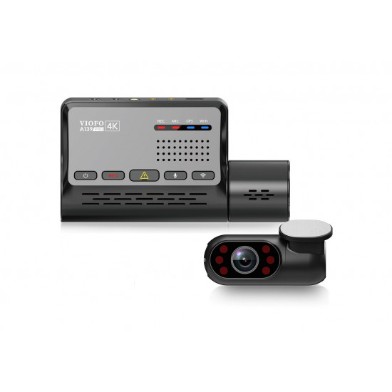 VIOFO A139 Pro 2CH-G IR - dual-channel car camera with additional camera with IR LEDs for the interior (front+interior)