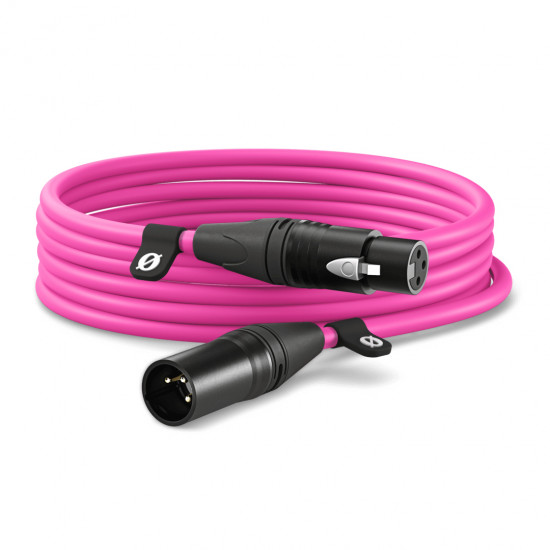 RØDE XLR-6 audio cable 6 m Pink