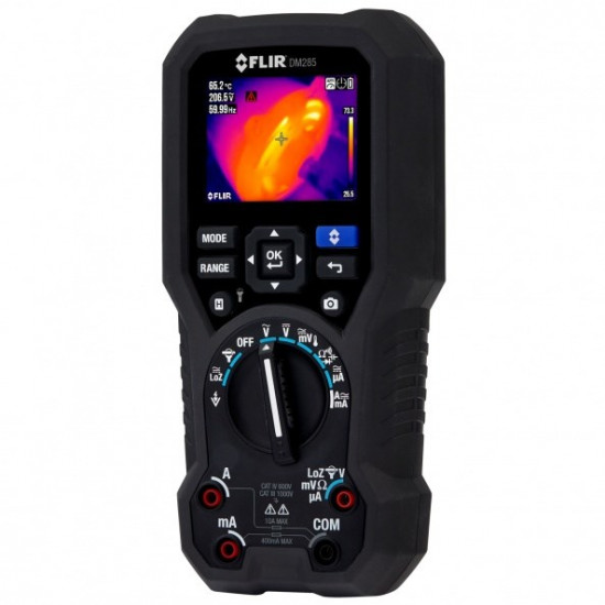 FLIR DM 285-FK thermal imaging camera Black 160 x 120 pixels Built-in display TFT