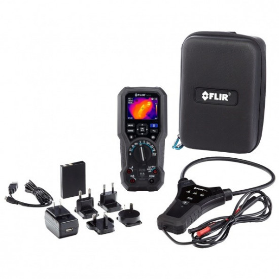 FLIR DM 285-FK thermal imaging camera Black 160 x 120 pixels Built-in display TFT