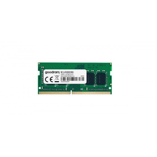 Goodram W-LO26S16G memory module 16 GB 1 x 16 GB DDR4 2666 MHz