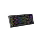 GAMING KEYBOARD GENESIS THOR 404 TKL DE RGB BACKLIGHT MECHANICAL BLACK KAILH BOX BROWN