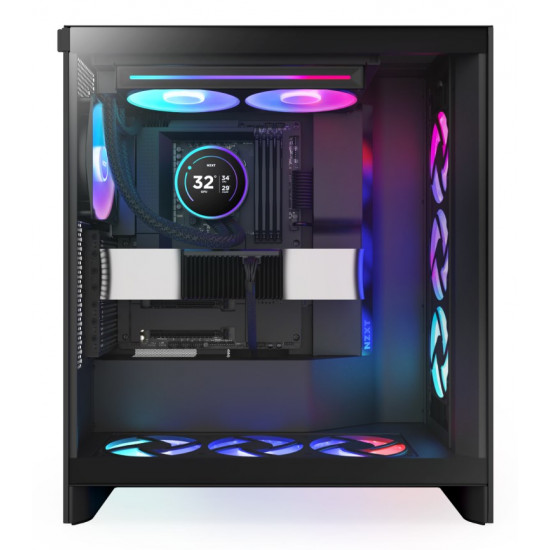 NZXT Kraken Elite 280 RGB Processor All-in-one liquid cooler 14 cm Black 1 pc(s)