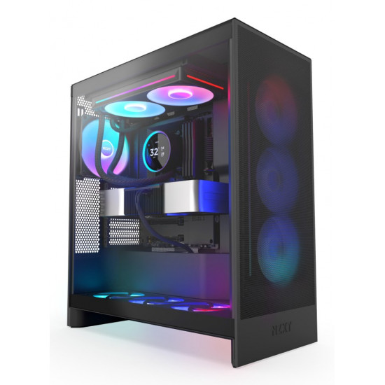 NZXT Kraken Elite 280 RGB Processor All-in-one liquid cooler 14 cm Black 1 pc(s)